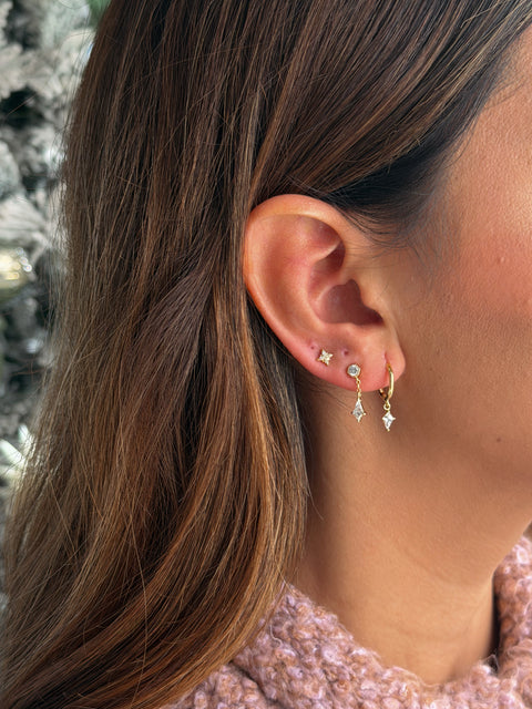 Tris di orecchini  singoli Vida