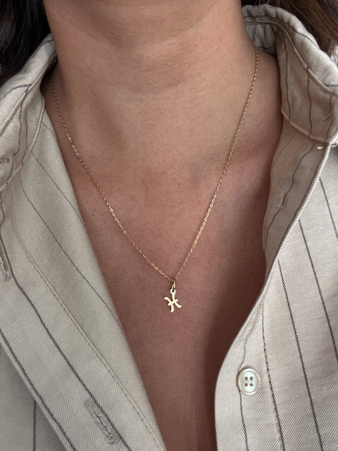 Collana Costellazione Zodiacale Pesce