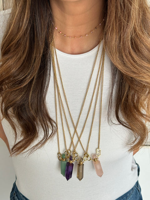 Collana Fluorite
