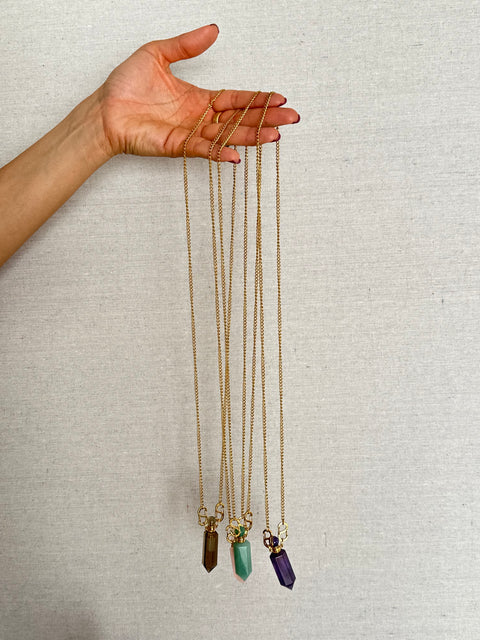 Collana Quarzo Fumè