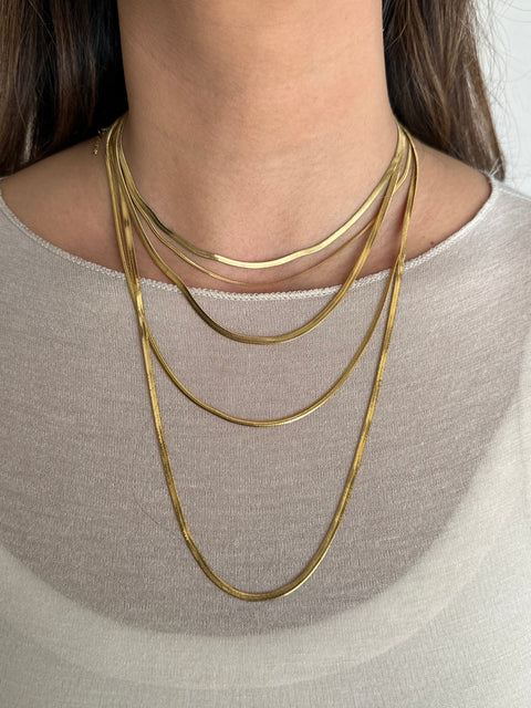 Collana Snake Gemina