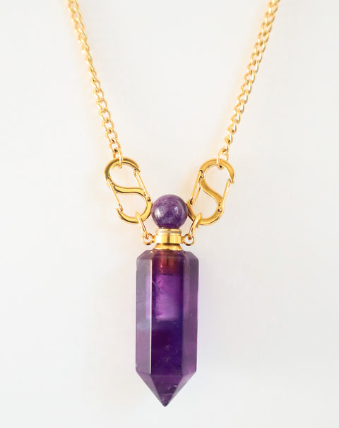 Collana Amatista | 80 cm