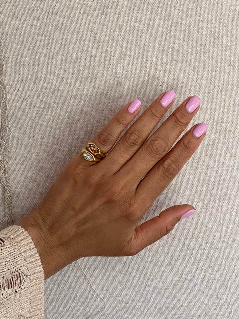 Anello Nawja- champagne