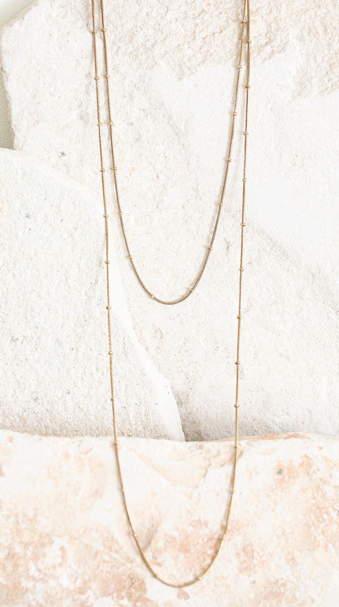 Collana semplice Veronica | 90 cm