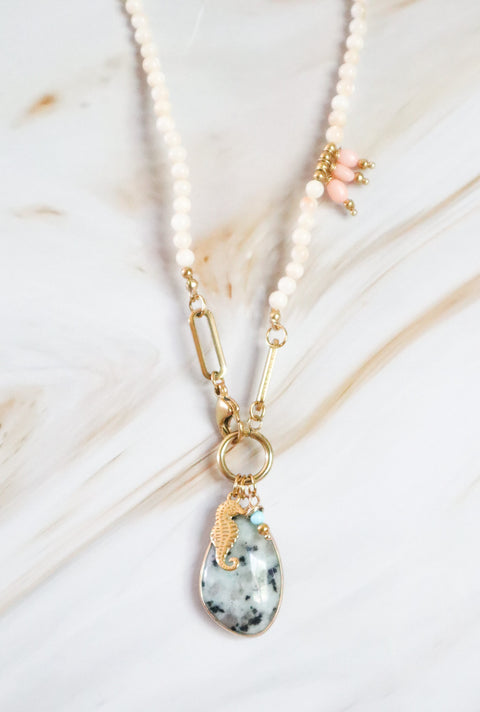 Collana Handmade Ortensia