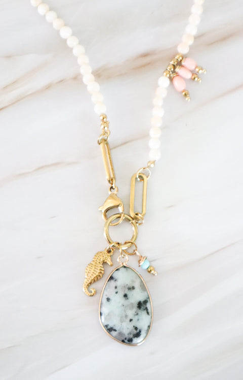Collana Handmade Ortensia