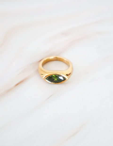 Anello Nawja - Verde