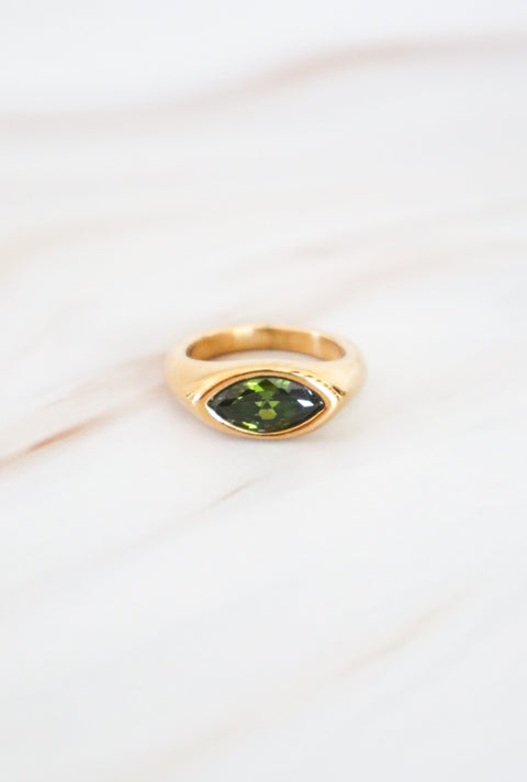 Anello Nawja - Verde