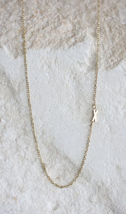 Collana lettera X