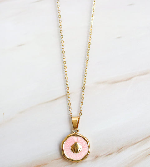 Collana Conchiglia Rosa