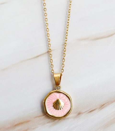 Collana Conchiglia Rosa