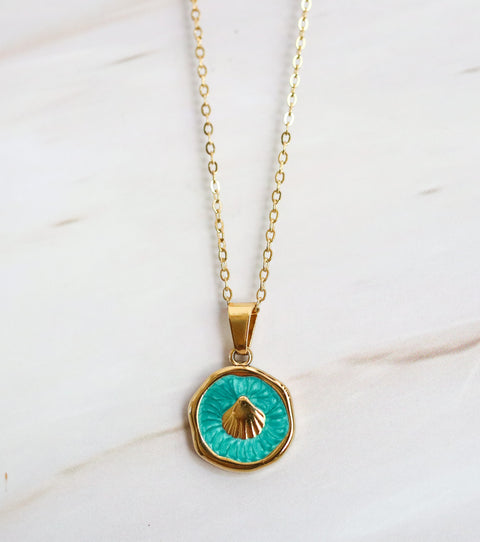 Collana Conchiglia Turchese