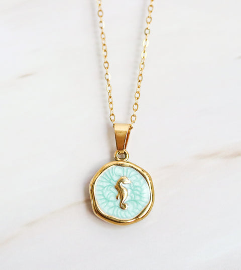 Collana Cavalluccio Marino