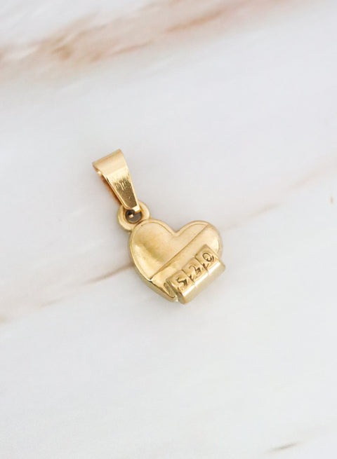 Ciondolo Cuore cassaforte