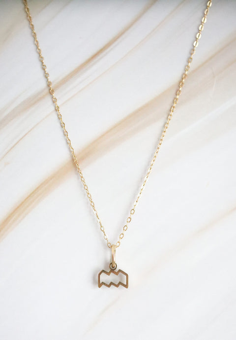 Collana Costellazione Zodiacale Acquario
