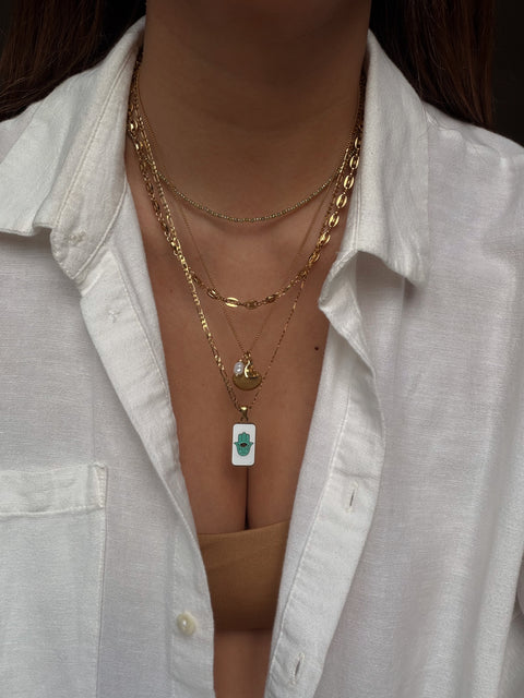 Collana Multiciondolo Hayat