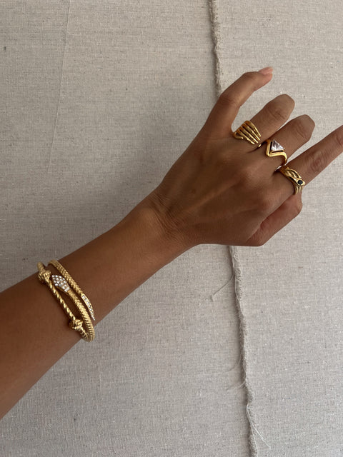 Bracciale rigido Ikue